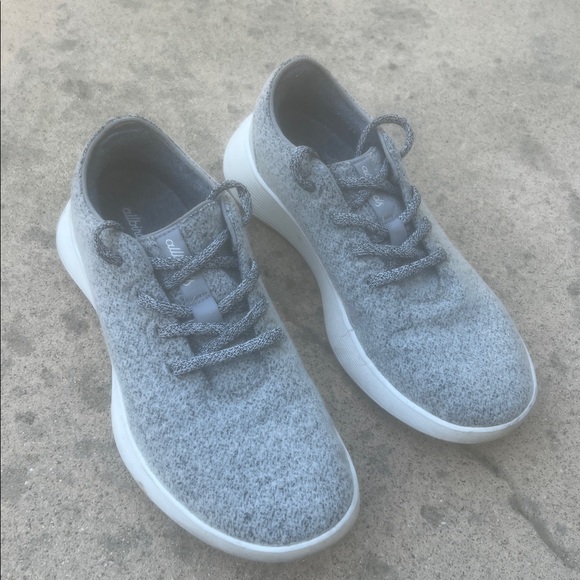 allbirds Shoes - allbirds Men's Grey Wool Running Sneakers Men's Size 11